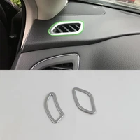 car accessories abs interior front upper air vent outlet cover trim for nissan altima 2016 car styling