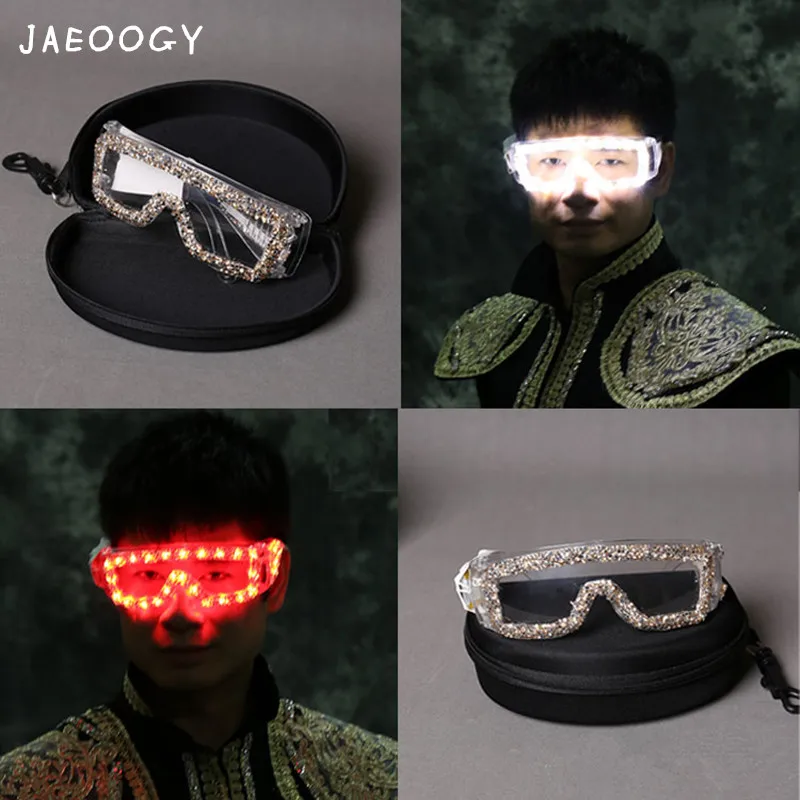 2019 Бесплатная доставка новый яркий светодиодный сценические костюмы перчатки