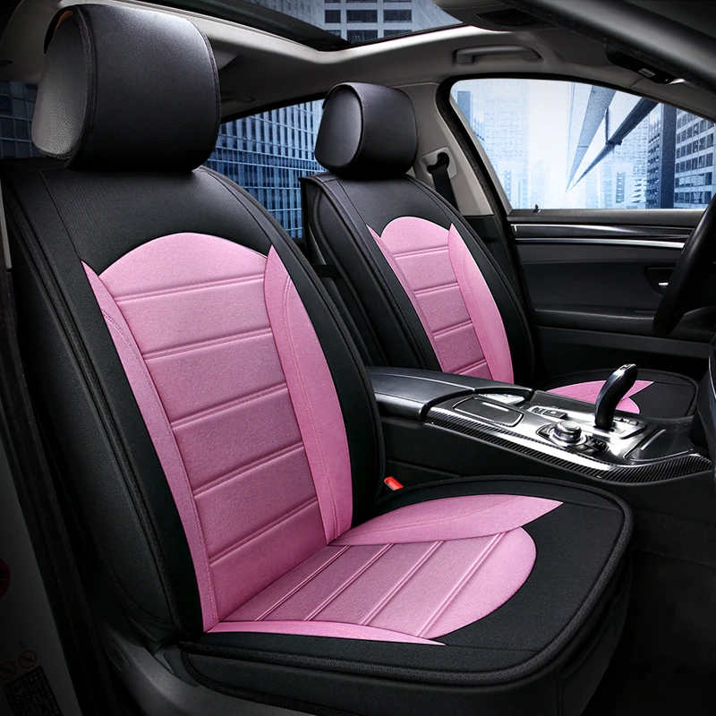 Мужской и Женский чехол для автомобильного сиденья из синтетического волокна