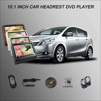 bigbigroad for toyota ez car headrest monitor 10 1 screen support usb sd dvd player games remote control