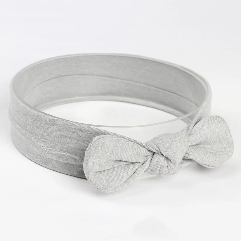 

On Sale 1pcs New Bebe Girls Headband Bow Tie Head bands Children Kids Elastic Hair bands Turban Knot Headwrap Hair Accessories