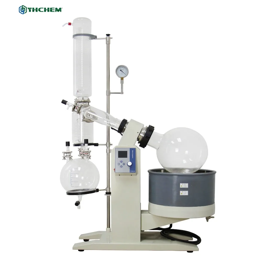 YHChem Новый 10L RE10V2 ЖК дисплей Высокое качество роторный испаритель|evaporator vacuum|equipment