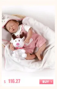 52cm Reborn Simulation Baby Handmade Silicone Doll Child Play Starfish Plush With Gift Bag Toy Baby Educational Toy Doll