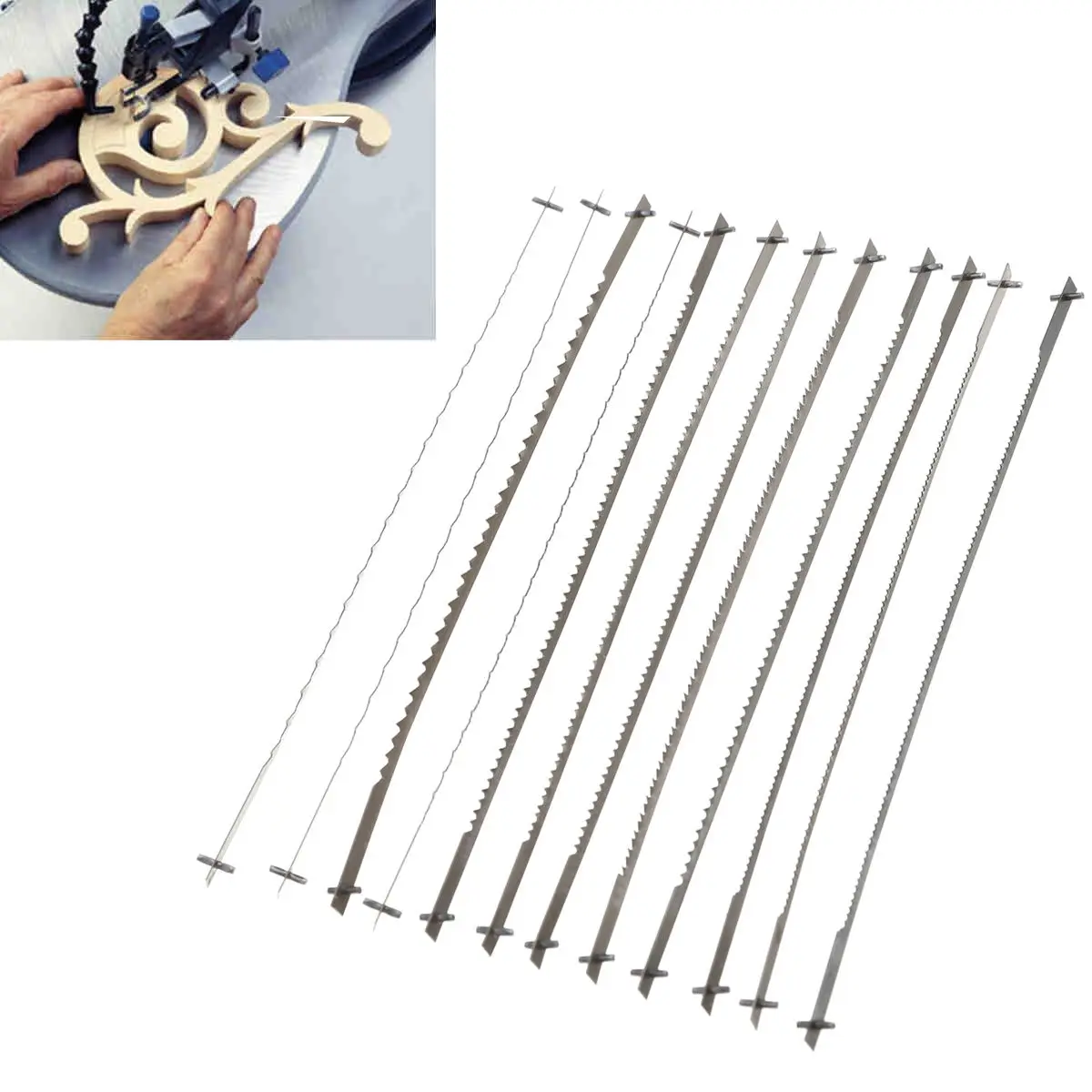 12 шт./компл. скрепленные спиральные пилы лезвия для деревообработки