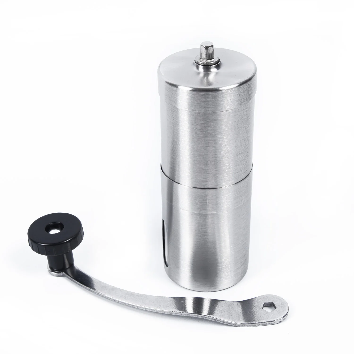 Белый Перцовый шлифовальный станок морская мельница для соли Портативный