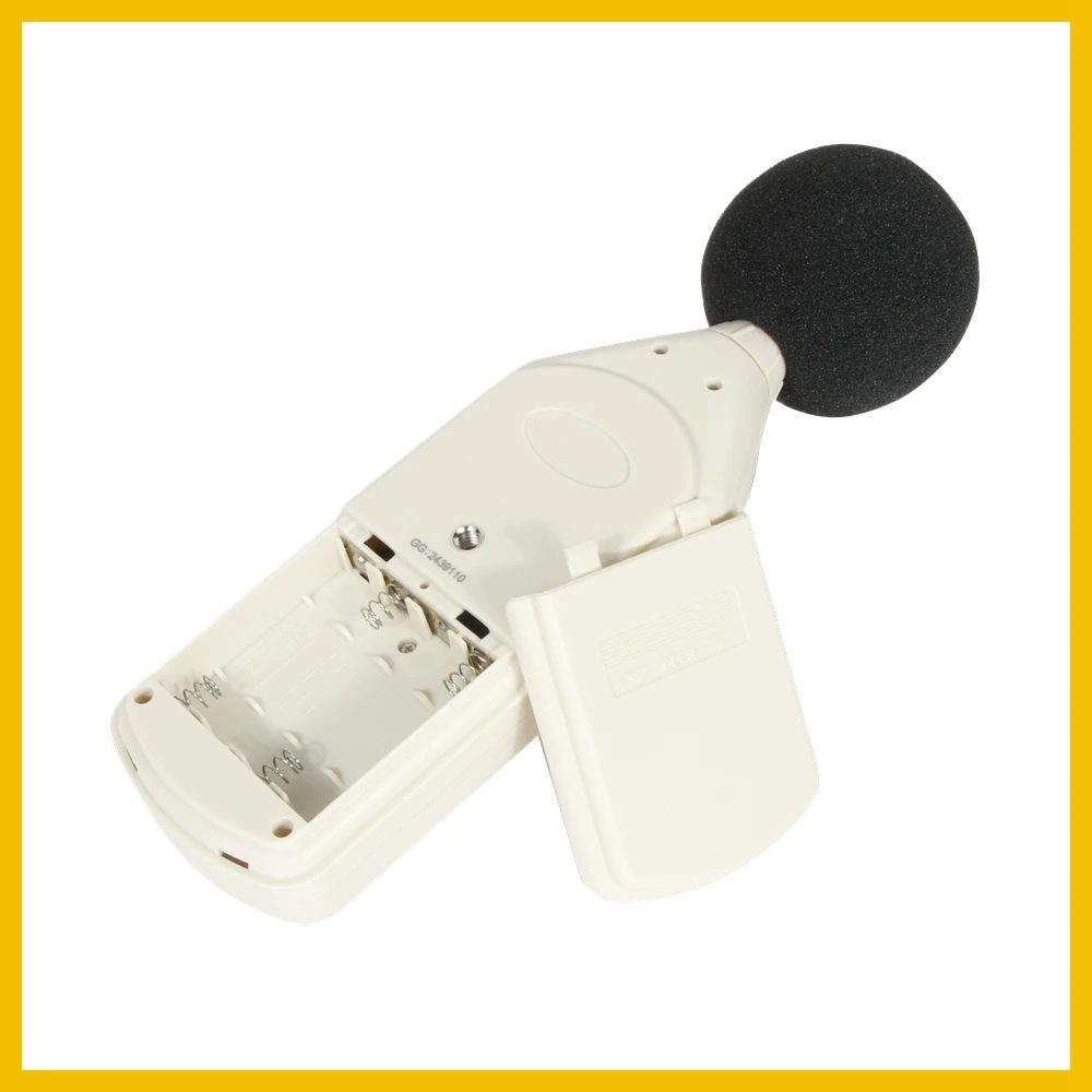 Цифровой измеритель уровня звука USB шума 30 130dB A/C быстрый/медленный dB + программное