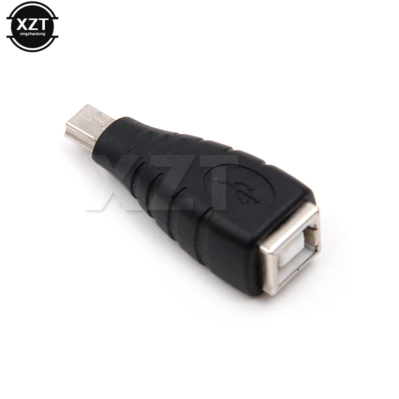 Мини микро USB 5 контактный штекер на 2 0 Тип в гнездо для принтера адаптер