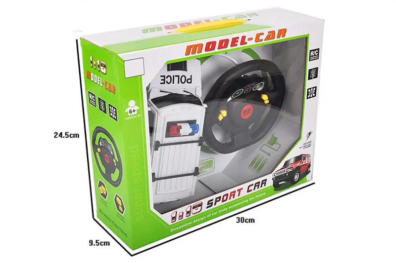 Радиоуправляемые автомобили с дистанционным управлением дрифт-полиция 4 канала