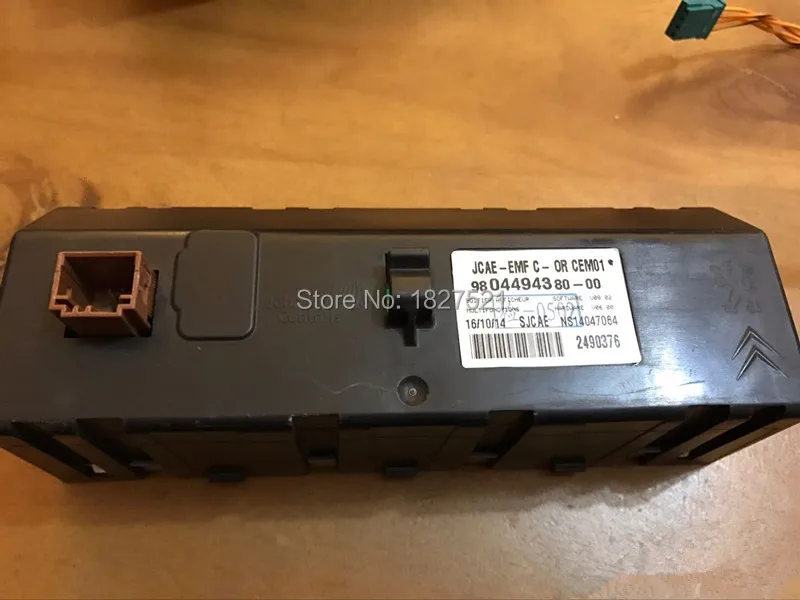 6 pin белый экран монитор поддержка кондиционер дисплей USB Английский Французский для peugeot 301 2008 Citroen c4l
