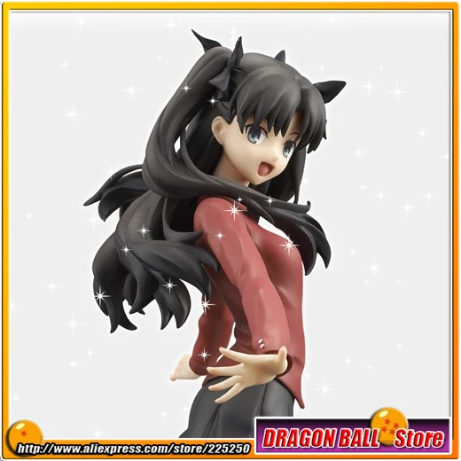 Японское аниме Fate Stay Night [Unlimited Blade Works] Оригинальная фигурка Banpresto sq Rin Tohsaka|shipping agent