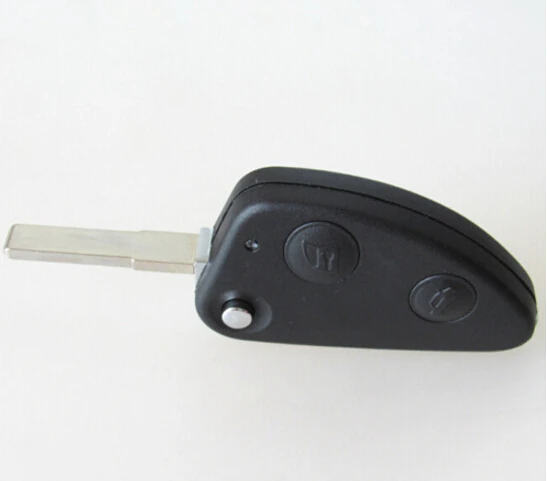 Замена 2 3 кнопочного автомобильного ФОБ необрезанное лезвие SIP22 для Alfa Rome|key shell