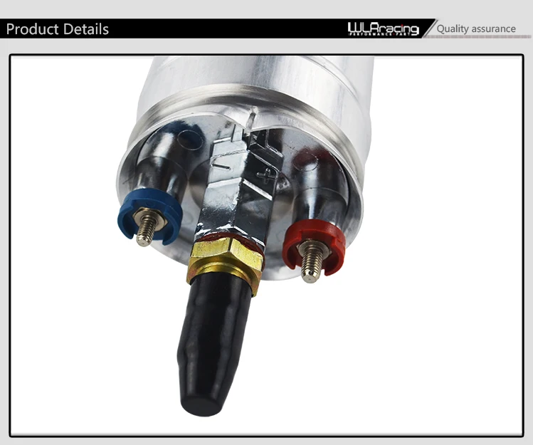 WLR RACING-высококачественный внешний топливный насос 044 OEM: 0580 254 044 Poulor 300lph поставляется с белой упаковкой WLR-FPB044