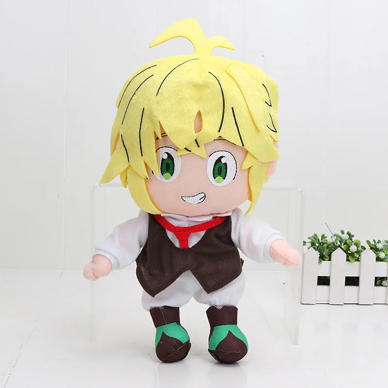 yellow 21cm Аниме семь мертвых плюшевых игрушек грехи Meliodas Elizabeth Liones Nanatsu no Taizai гнев мягкие игрушки плюшевые куклы Подарки - Цвет: yellow 21cm
