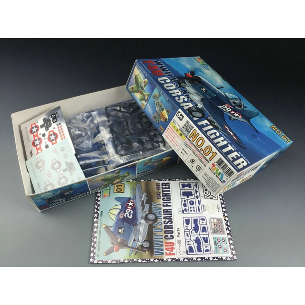 Модель OHS Tiger 101 Q Versin F4U Corsair Fighter WWII модель ВВС США строительные комплекты|model building