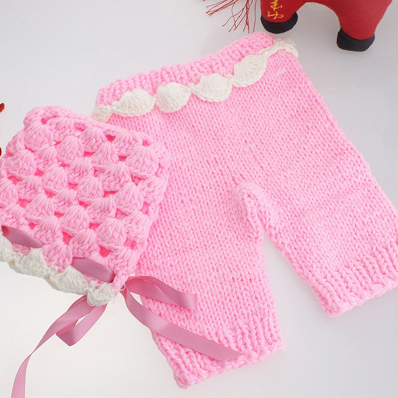 Трикотажная шапка и брюки для маленьких девочек|baby girls clothing|baby girl clothing setbaby |