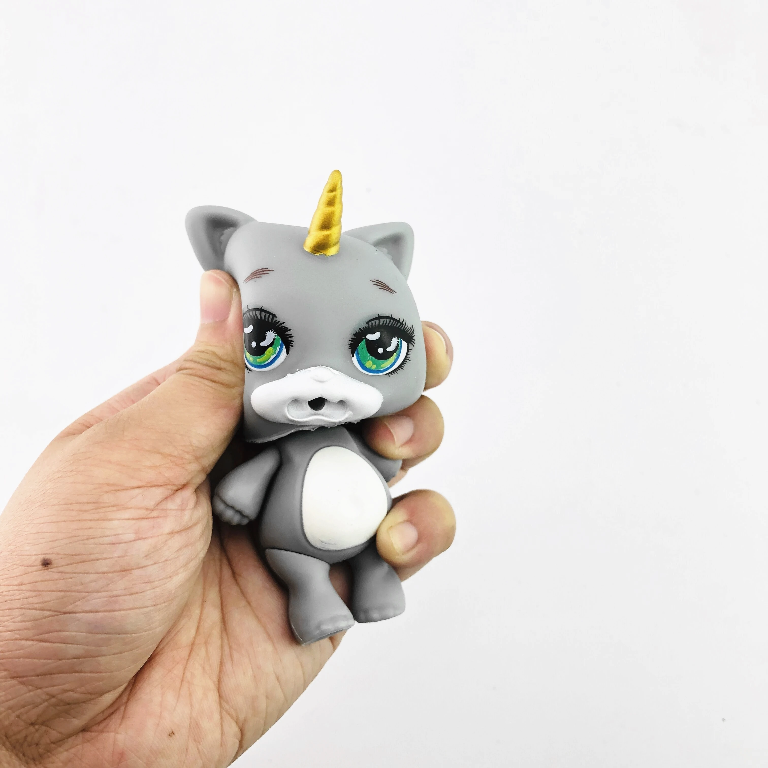 Lanyitoys новые милые 4 дюймовые экшн фигурки в виде единорога для породы модель