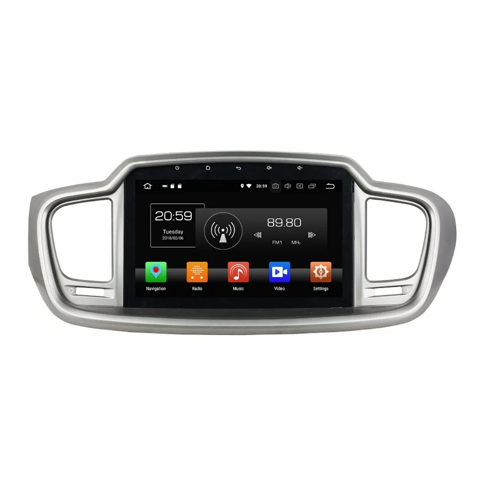 10 1 &quot4 Гб + 32 ГБ Android 8 0 Автомобильный мультимедийный DVD стерео GPS для Kia Sorento 2015 2016 4
