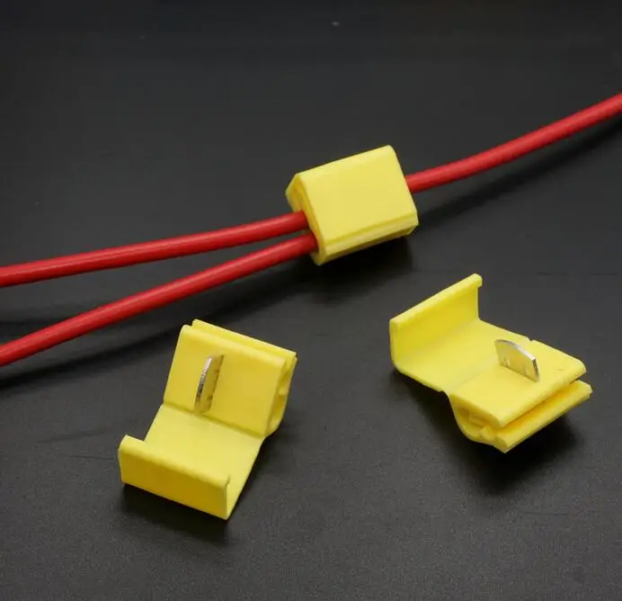 Бесплатная доставка 50 шт. Шотландский замок быстрый Сращивание 12AWG-10AWG проводной