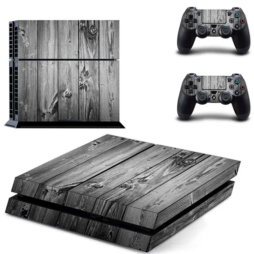 DPTM1296 Чистый белый черный цвет PS4 Кожа Наклейка для sony playstation 4 консоли и 2 контроллера PS4 скины наклейки виниловые аксессуары - Цвет: DPTM1296