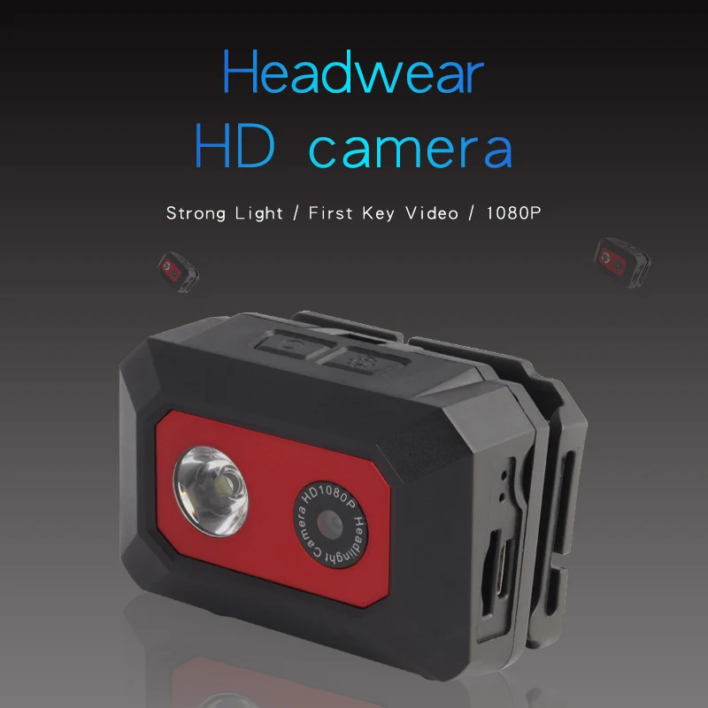 Мини Экшн яркая светодиодная камера HD 1080P спортивная петля видео DVR DV видеокамера