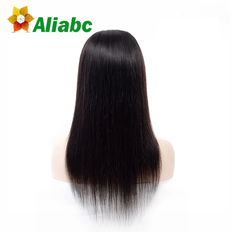 Aliabc синтетический Frontal шнурка волос синтетическое закрытие прямые 100%