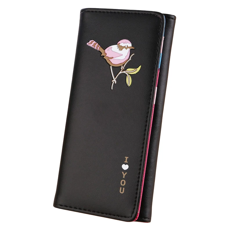 Модные Дамские кошельки длинные женские держатель для удостоверения личности и