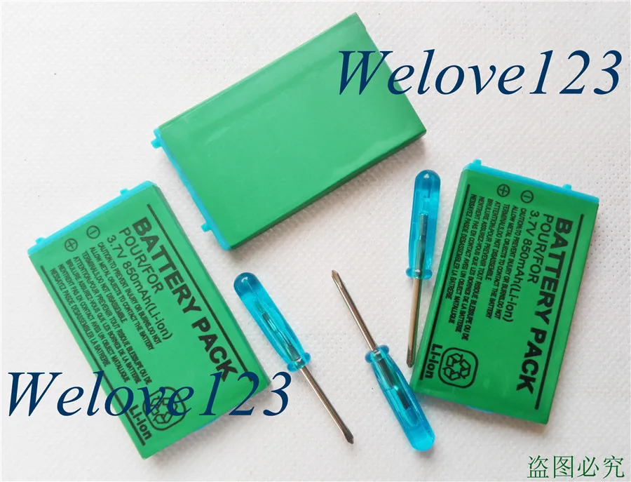 Для Nintendo GBA SP Консоли Зарядки Платной Литий-Ионный Аккумулятор + Мини Отвертка