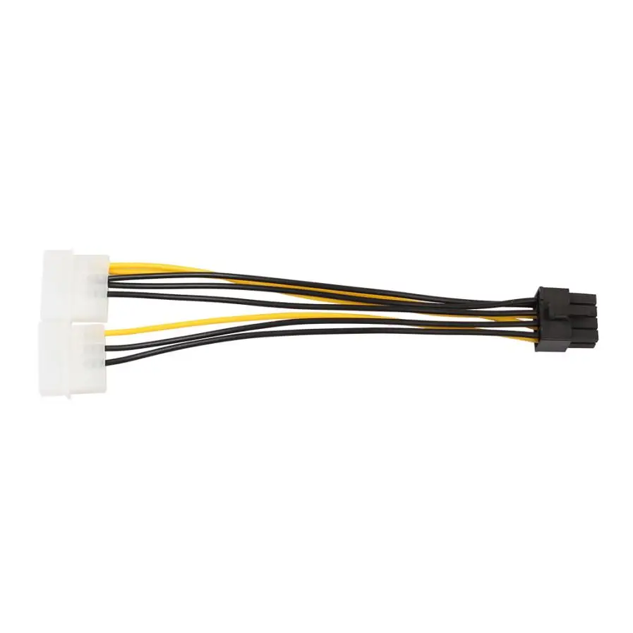 Высококачественный Кабель-адаптер 15pin SATA Power к 6pin PCIe PCI-e PCI Express для видеокарты