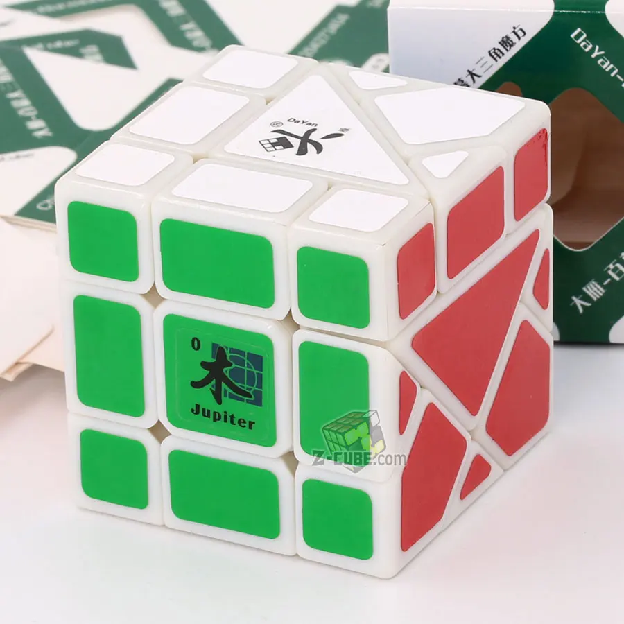 Jupiter(White) Магический куб головоломка Даян Бермуды 3x3x3 головоломка специальная странная форма кубик обучающий твист мудро игрушка игровой куб мастер коллекция - Цвет: Jupiter(White)