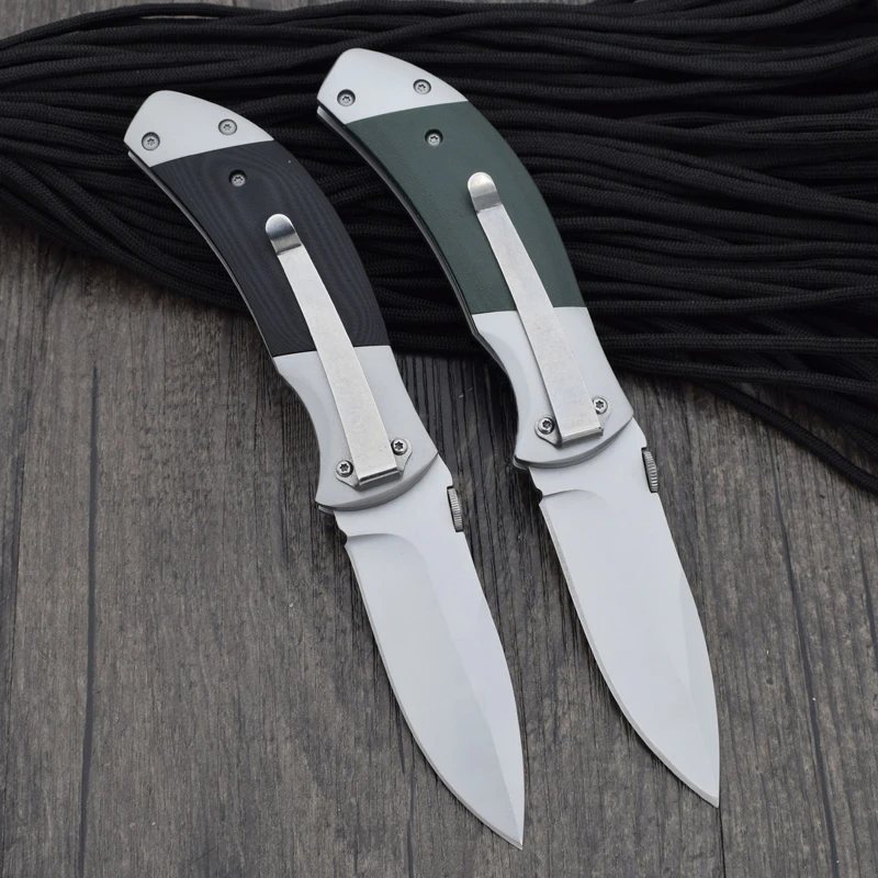 Survival Knife SS304 Steel Blade Steel+G10 Handle Herbertz Pocket Folding Knifes Hunting Tactical Knives Camping Outdoor Tools s |