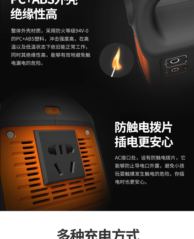 220V 100W 208WH 58000MAH Портативная портативная зарядка для ноутбука с большой емкостью резервный источник питания для отключения питания