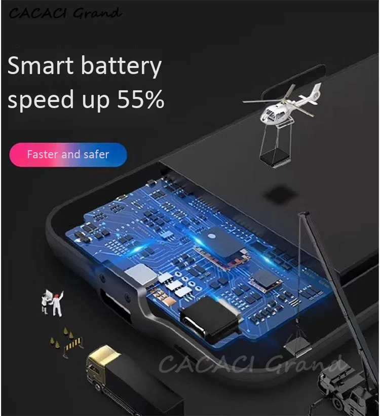 7000 мАч чехол для зарядного устройства для samsung Galaxy S9 S8 Plus, чехол для зарядки телефона, чехол для samsung Note 9 Note 8, чехол для аккумулятора