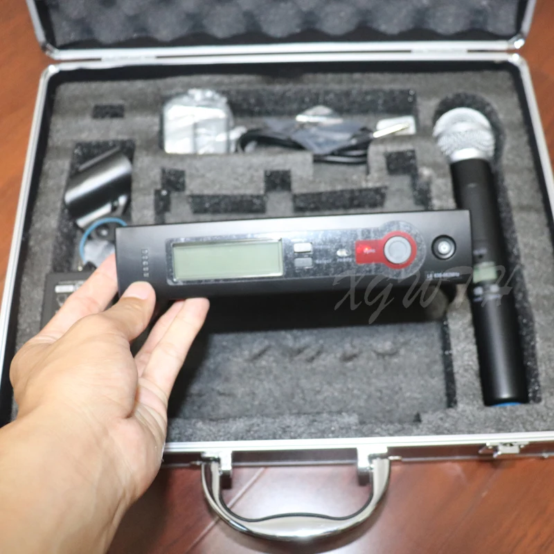 SLX24 BETA58A SM58 SM 58 UHF беспроводной микрофон Система одна запись студия Динамический Ручной караоке микрофон с коробкой