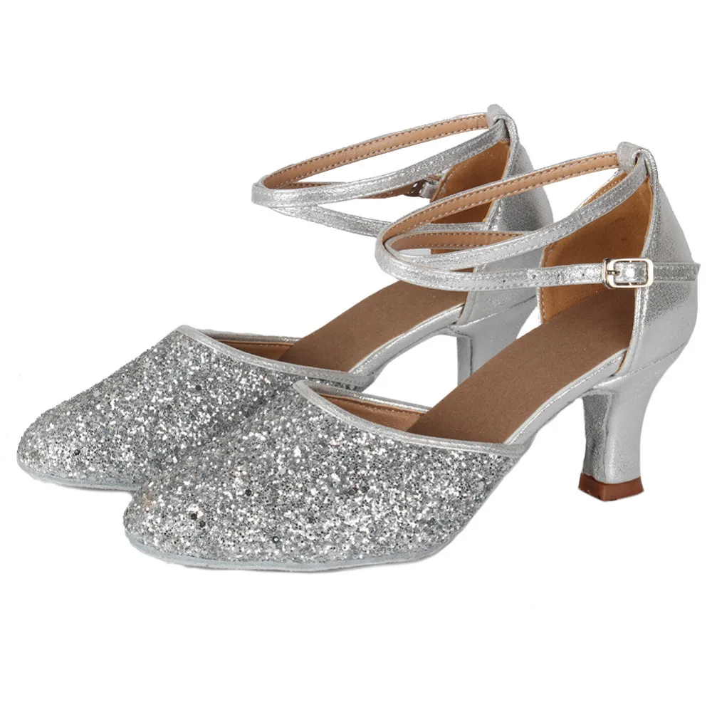 Новые профессиональные современные туфли для латиноамериканских танцев