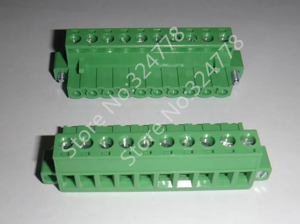 2EDGKM 5 08 мм 10 P с ушами фиксированные подключаемые клеммные блоки PCB|blocks|block blockblock