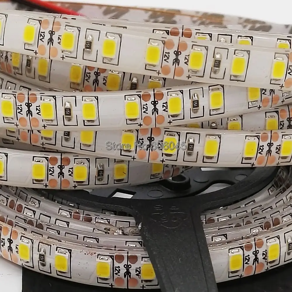 3528 / 2835 Светодиодная лента 120 LED/m DC12V гибкая светодиодная e 5 м/лот IP20 IP65