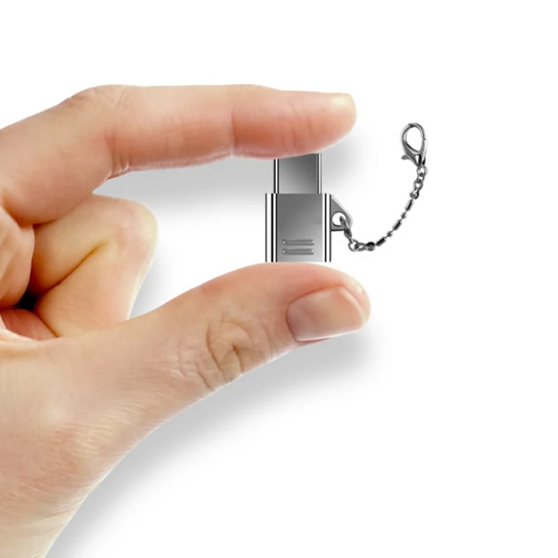 Адаптер типа C Micro USB в USB-C конвертер с брелком для Samsung HTC MacBook JLRL88 | Мобильные