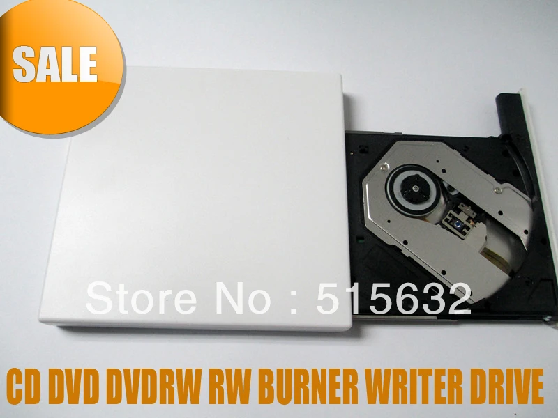 Новый внешний двухслойный USB 2 0 CD DVD DVDRW RW записывающий привод для всех ПК 100%