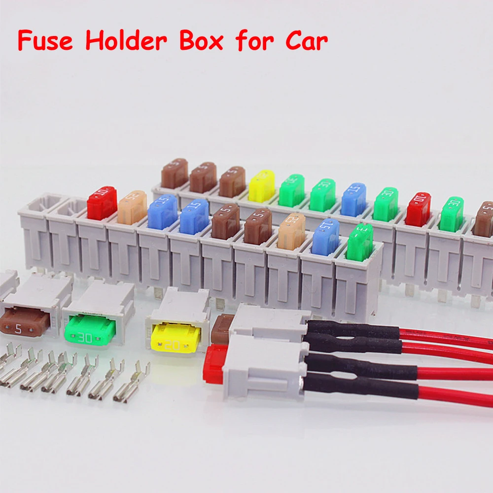 Новый 12 позиционный держатель предохранителя небольшого размера для автомобиля