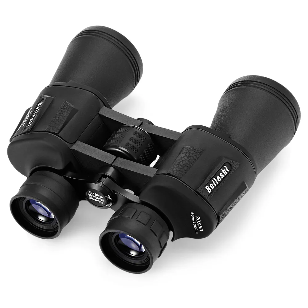Beileshi 20X50 56 M/1000 M HD Vision широкоугольный призматический бинокль открытый складной