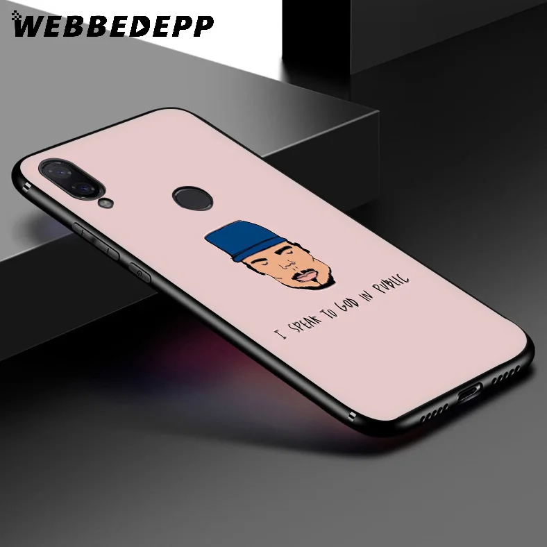 WEBBEDEPP Chance Рэппер мягкий чехол для Xiaomi Redmi K20 7A 4A 4X5 5A 6 6A S2 Note 8 7 Pro Plus Prime |