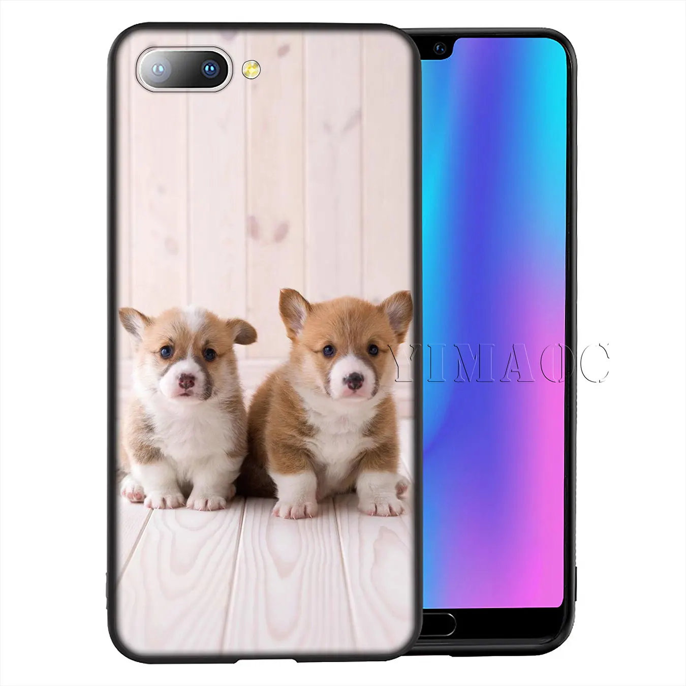 YIMAOC волк Собака Мягкий силиконовый чехол для Huawei P30 P20 Pro P10 P9 Lite Mini 2017 2016 черный P Smart