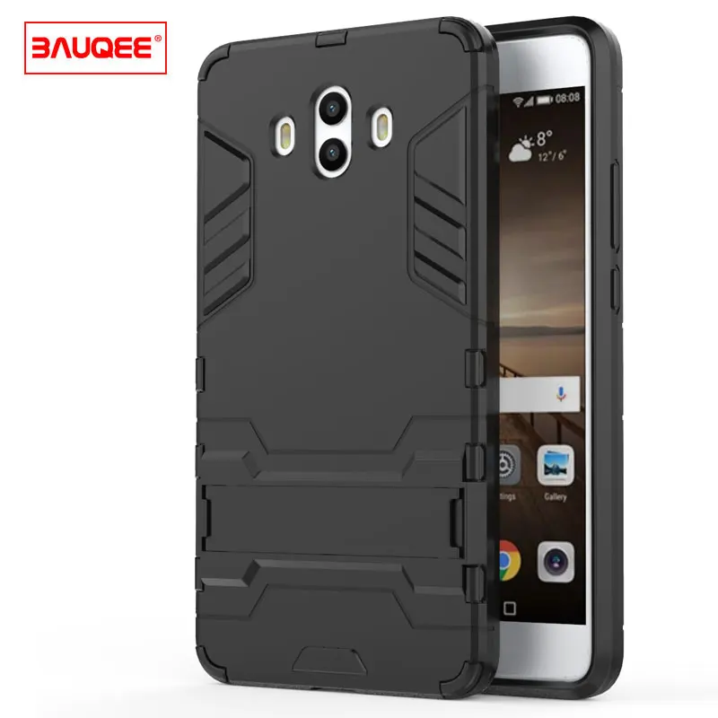 Bauqee чехол для Huawei Коврики 10 случае анти стук Пластик Coque с Подставки мешок