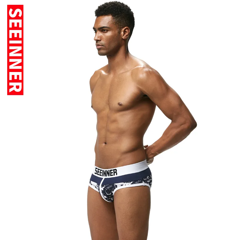 Мужское нижнее белье быстрая продажа хлопковые U-выпуклые Модные мужские трусы с