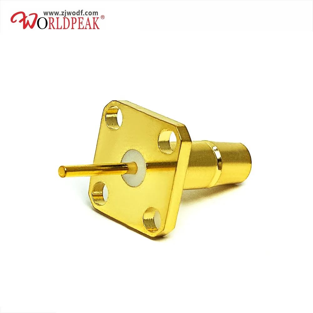 Бесплатная доставка 20 шт Водонепроницаемый QMA женский фланцевый Соединитель с 4