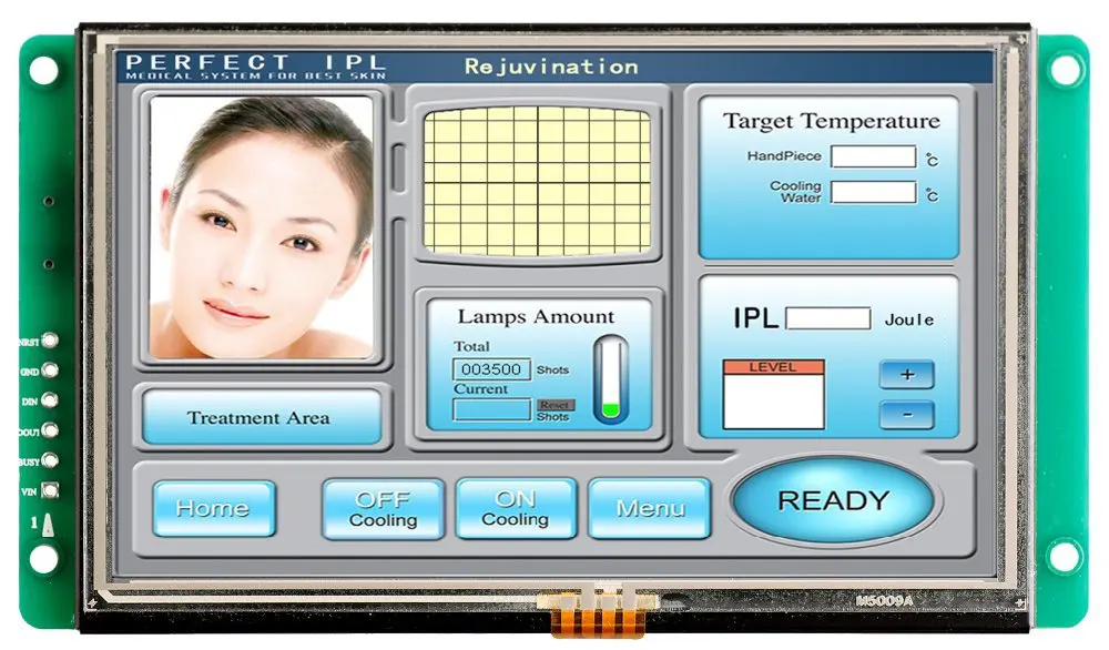 

8 Inch Smart TFT LCD Touch Screen With RS232 Interface