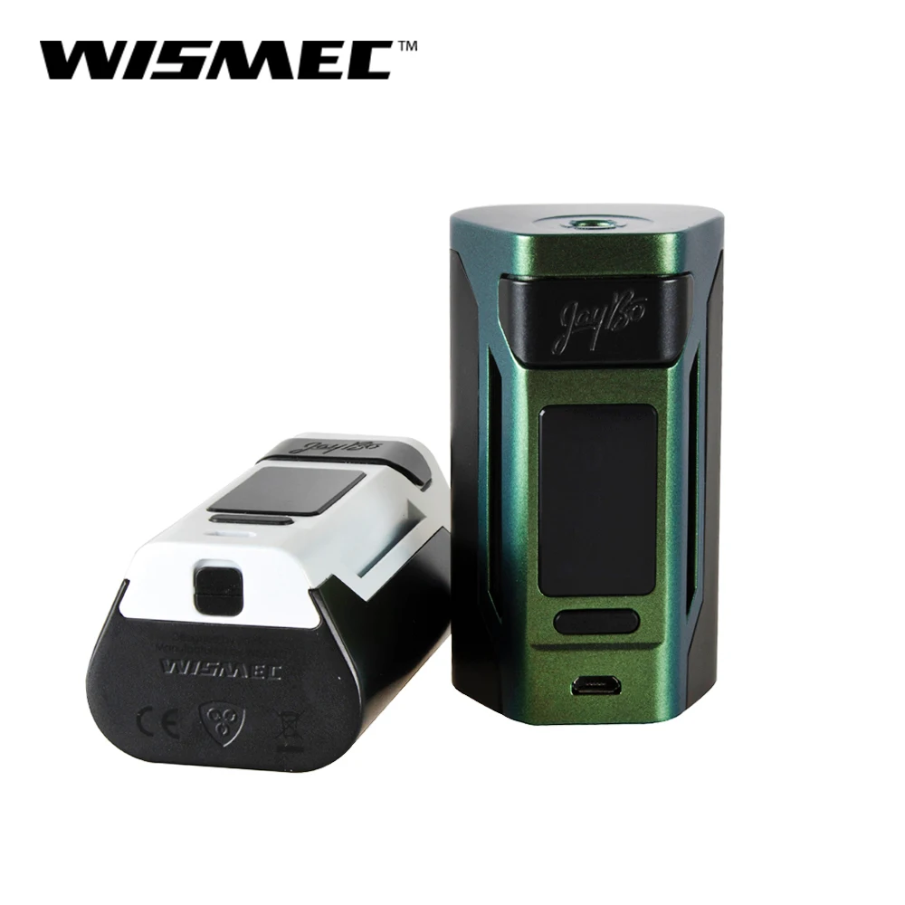 Оригинальный WISMEC Рел RX2 21700 TC MOD 230 W Выход с VW/TC (Ni Ti SS)/TCR режим использует 21700/18650