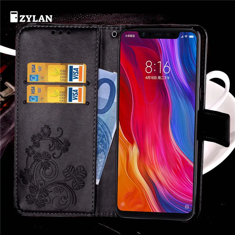 ZYLAN флип цветочный кожаный чехол подставка для Xiaomi Redmi S2 6 6a Pro A2 Lite 8 se макс 3 Max3 +