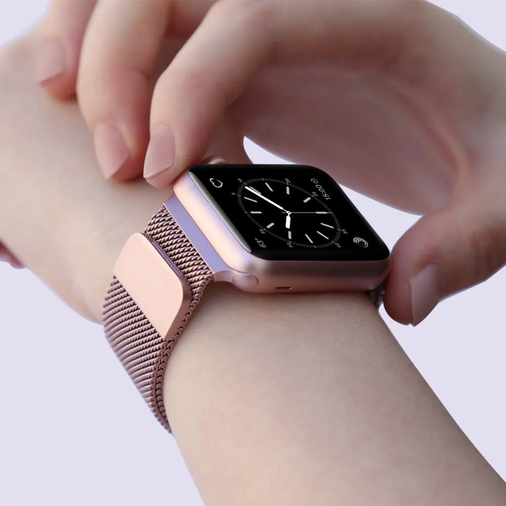 20 шт. Миланский Браслет ремешок для Apple Watch серии 1 2 3 4 38 мм/40 мм 42 мм/44 мм ремешок петля для Apple Watch