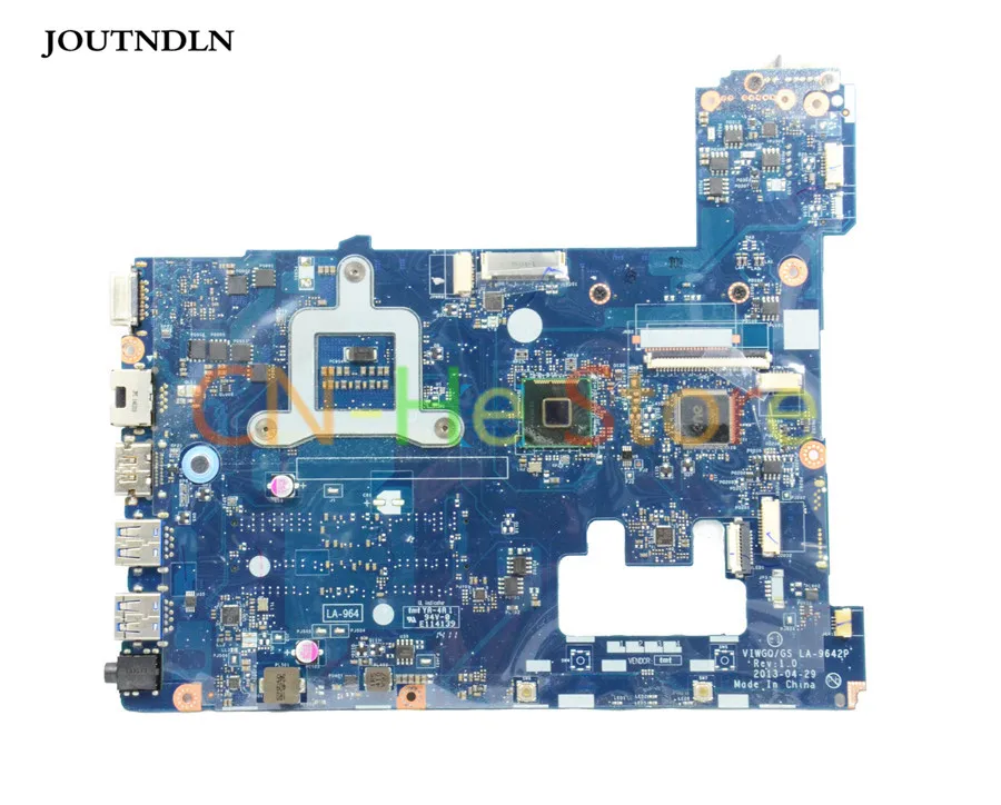 JOUTNDLN для ноутбука LENOVO G510 материнская плата VIWGO/GS LA 9642P 90003691 90003692 PGA947 DDR3 встроенная